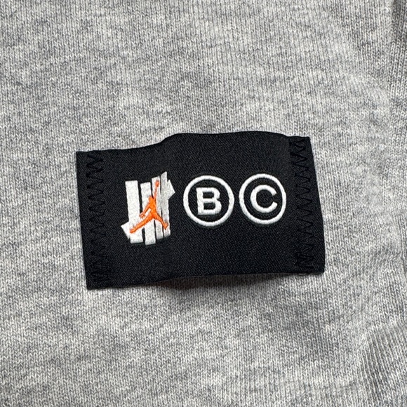 Nike Air Jordan Jumpman Pullover Hoodie - Heather Gray - Men's 2XL - Picture 5 of 6